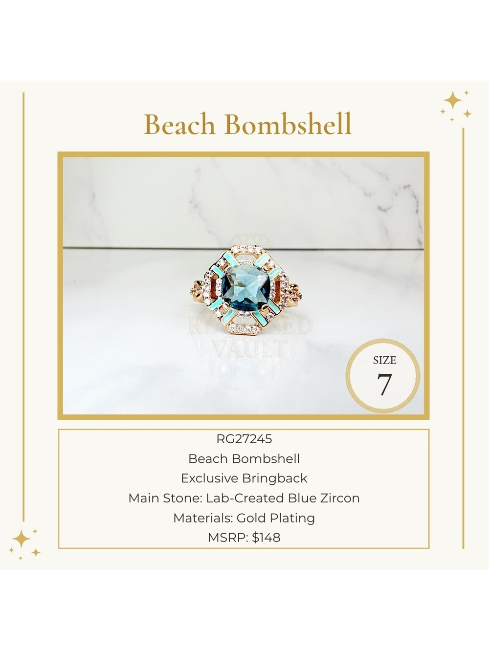 Beach Bombshell - Size 7 - OG